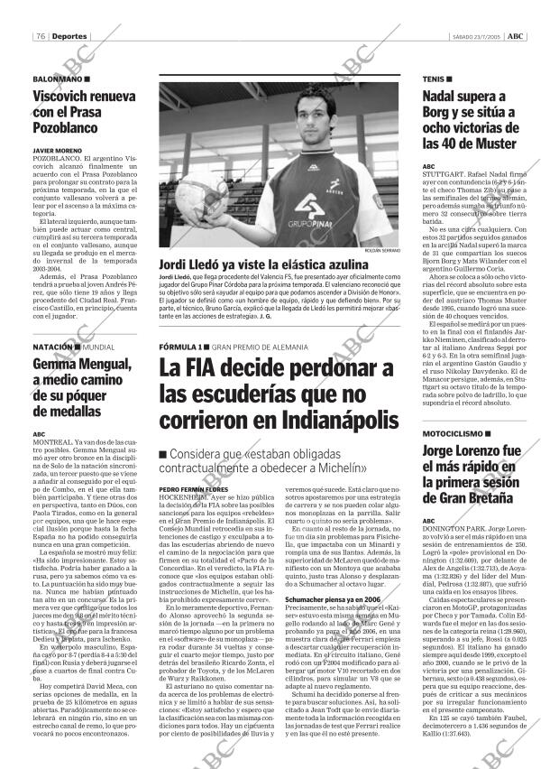 ABC CORDOBA 23-07-2005 página 76