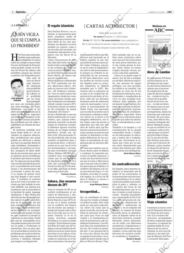 ABC CORDOBA 23-07-2005 página 8
