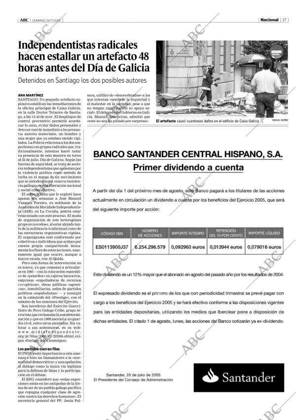 ABC CORDOBA 24-07-2005 página 17