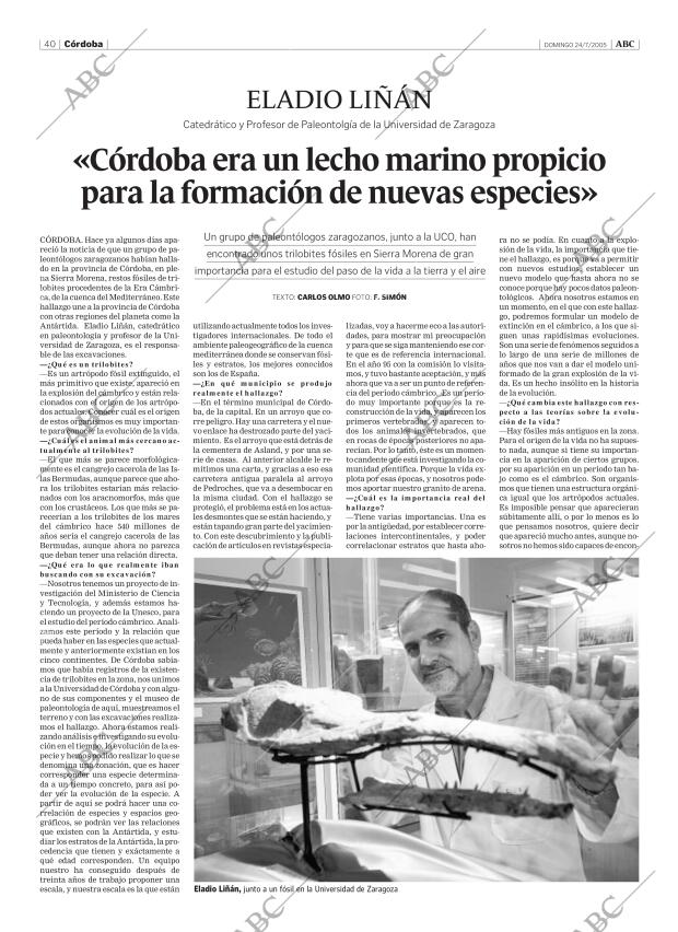ABC CORDOBA 24-07-2005 página 40