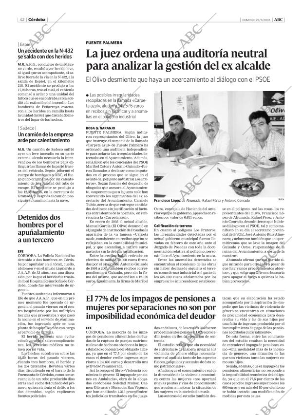 ABC CORDOBA 24-07-2005 página 42