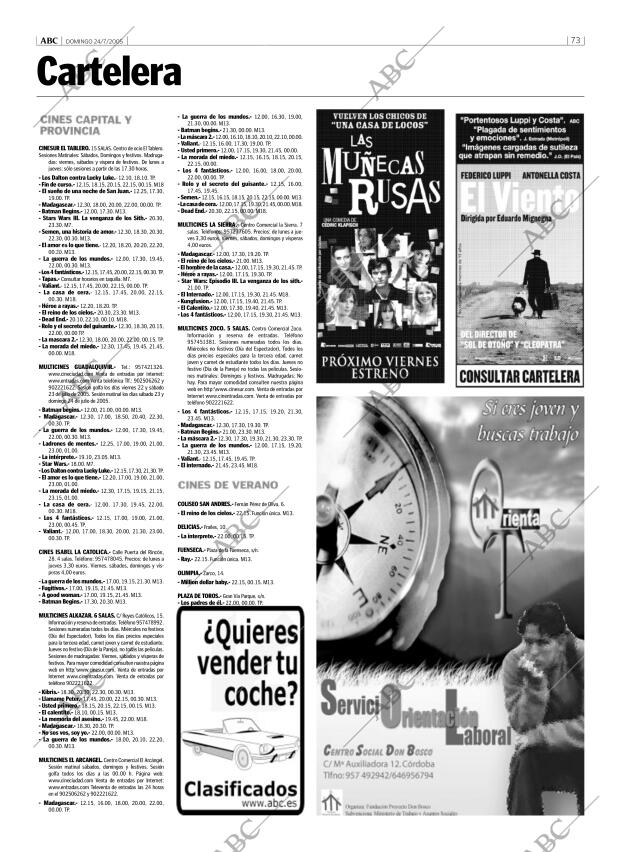 ABC CORDOBA 24-07-2005 página 73
