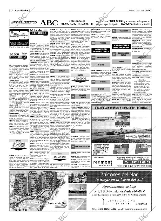 ABC CORDOBA 24-07-2005 página 76