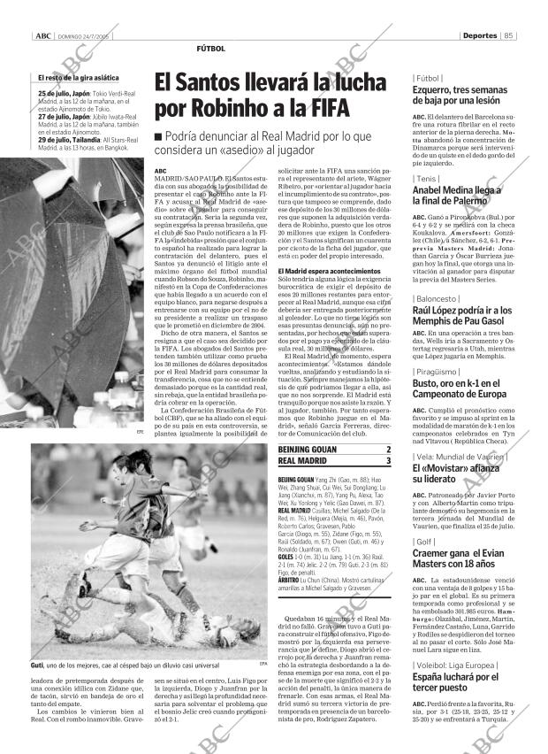 ABC CORDOBA 24-07-2005 página 85