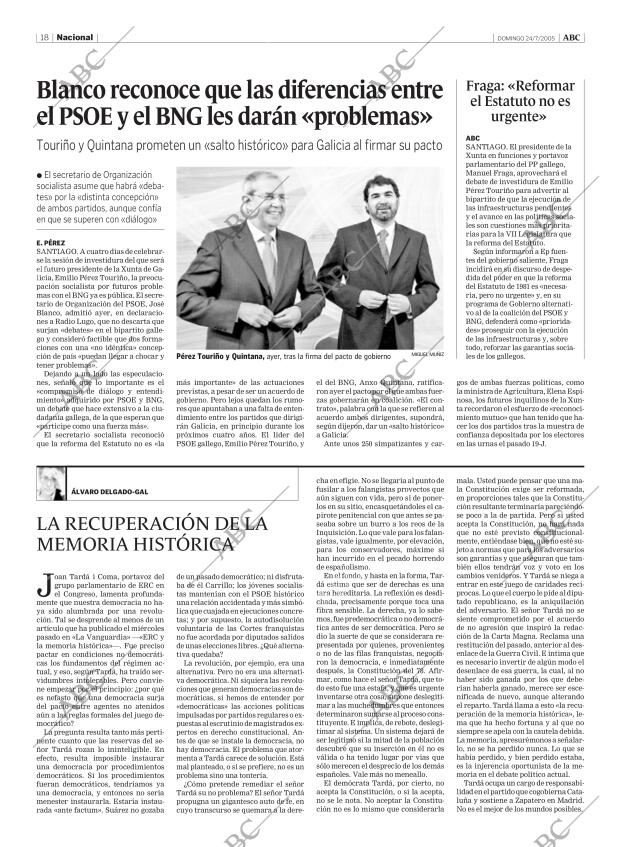 ABC MADRID 24-07-2005 página 18