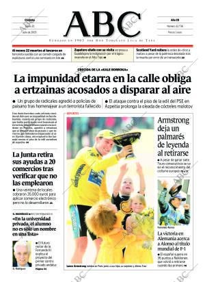 ABC CORDOBA 25-07-2005 página 1