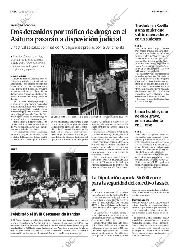 ABC CORDOBA 25-07-2005 página 35