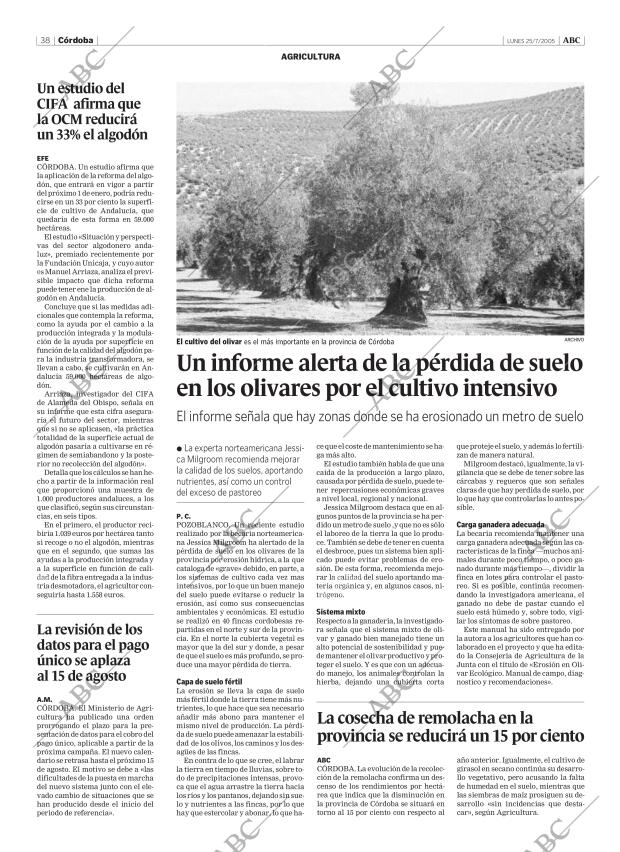 ABC CORDOBA 25-07-2005 página 38