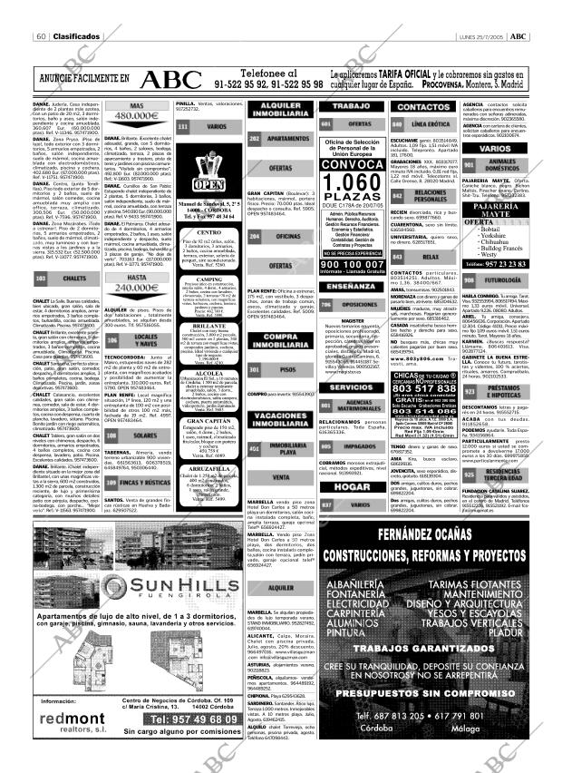 ABC CORDOBA 25-07-2005 página 60