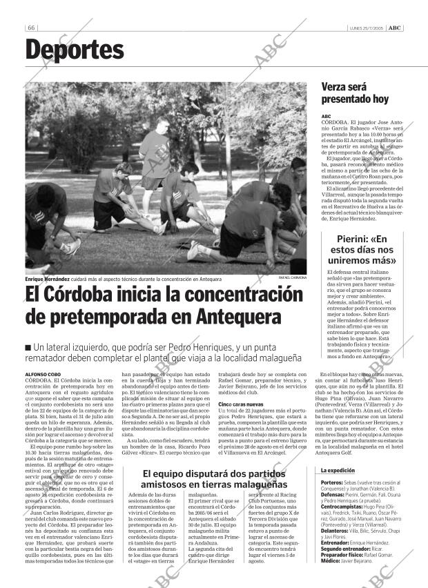 ABC CORDOBA 25-07-2005 página 66