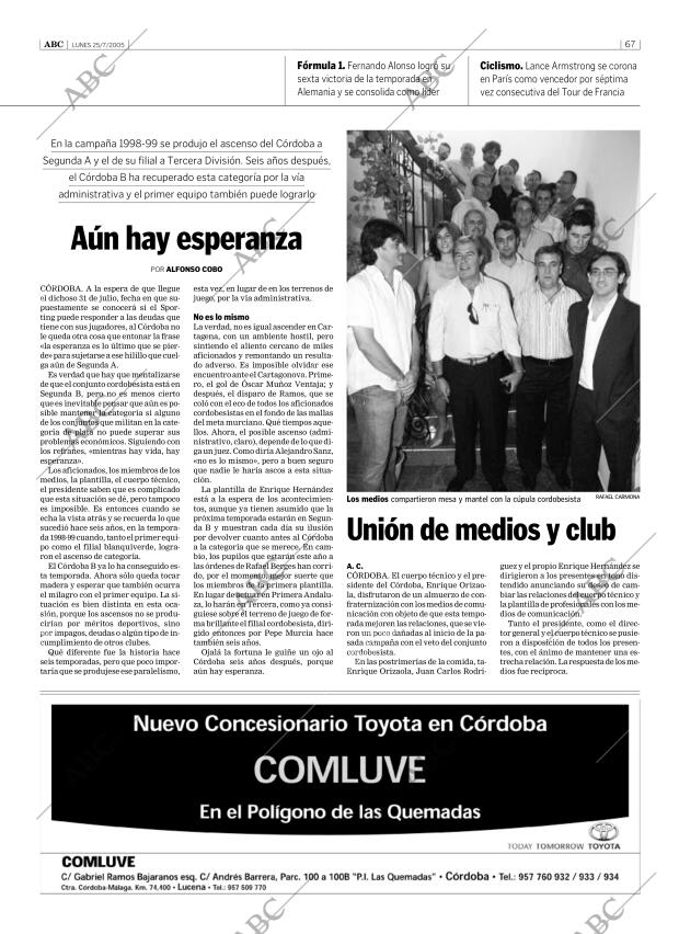ABC CORDOBA 25-07-2005 página 67