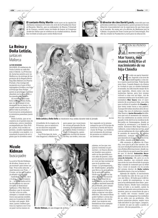 ABC CORDOBA 25-07-2005 página 85
