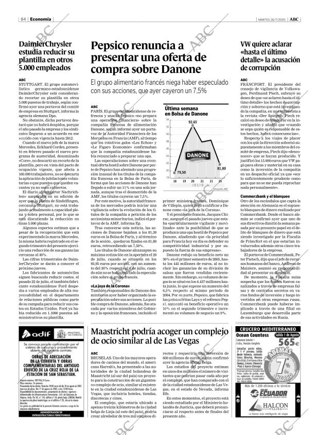 ABC MADRID 26-07-2005 página 84