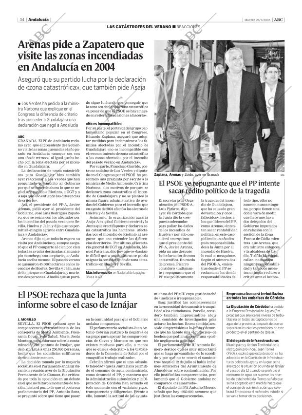 ABC SEVILLA 26-07-2005 página 34