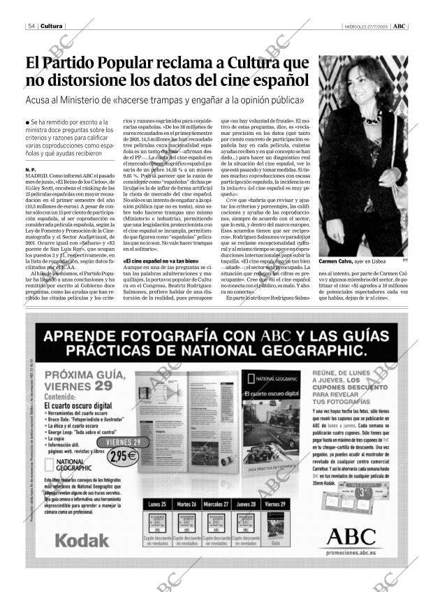 ABC MADRID 27-07-2005 página 54