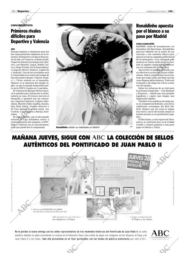 ABC MADRID 27-07-2005 página 88