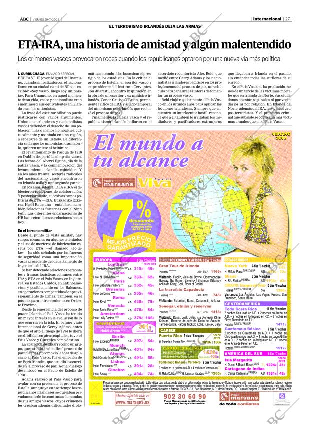 ABC MADRID 29-07-2005 página 27