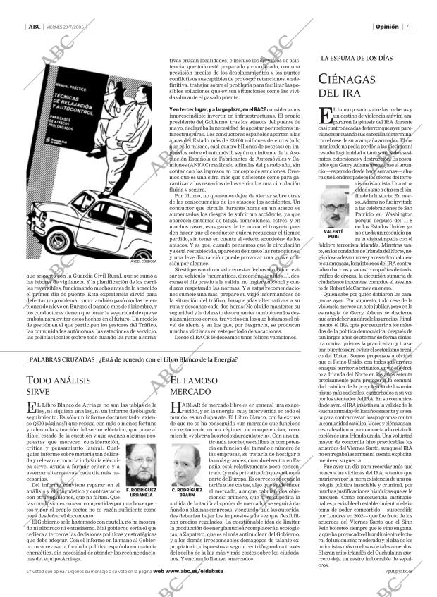 ABC MADRID 29-07-2005 página 7