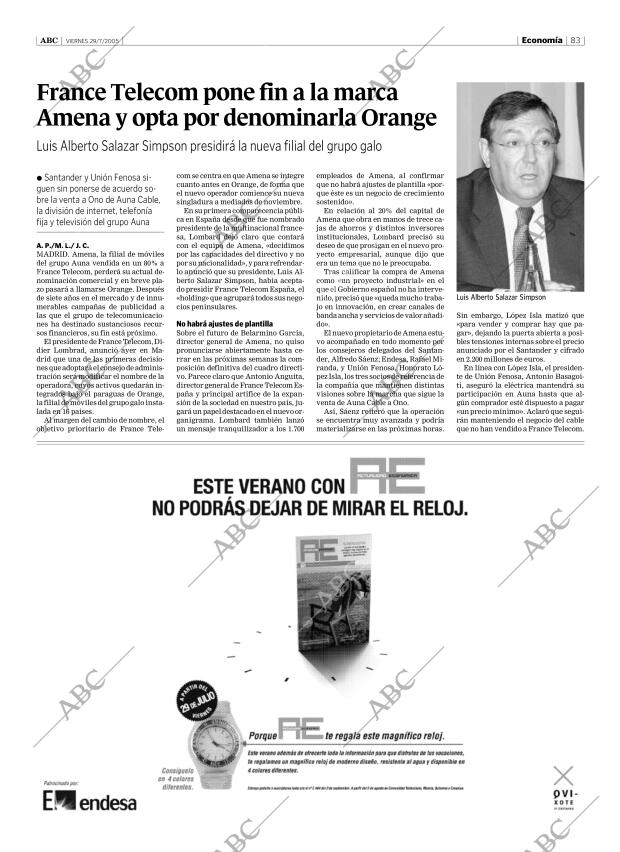 ABC SEVILLA 29-07-2005 página 83