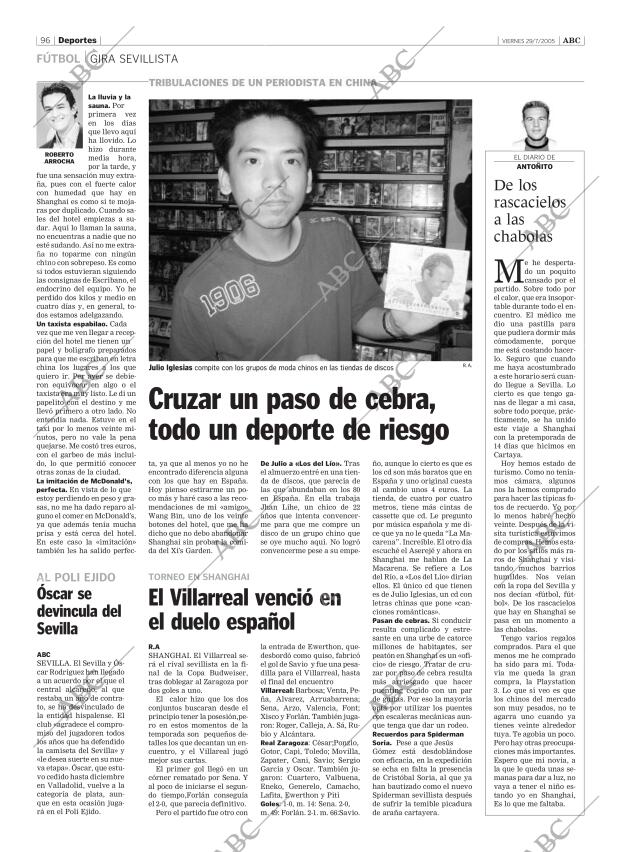 ABC SEVILLA 29-07-2005 página 96