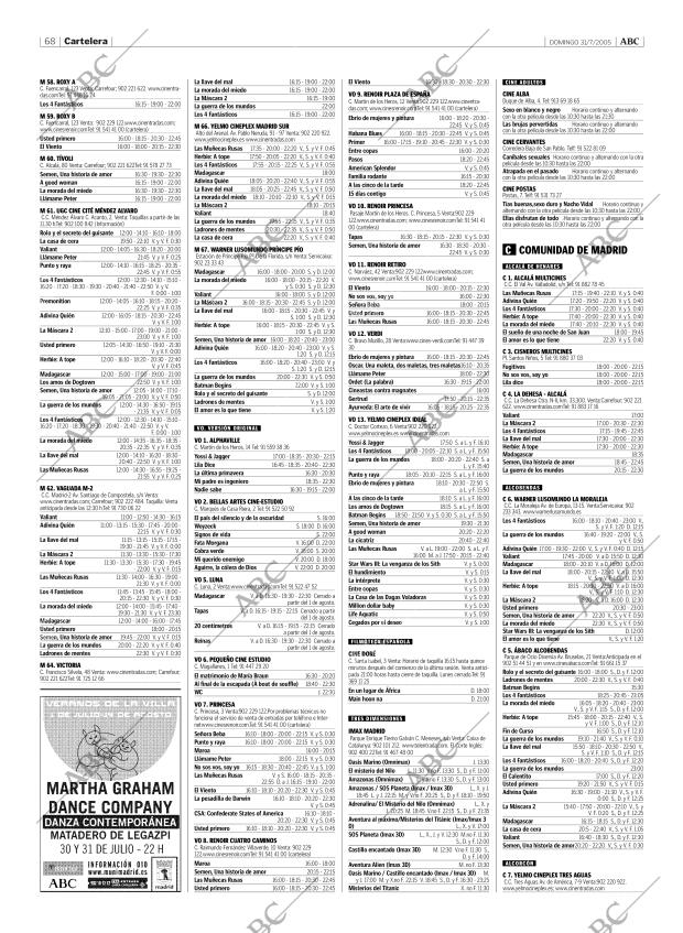 ABC MADRID 31-07-2005 página 68