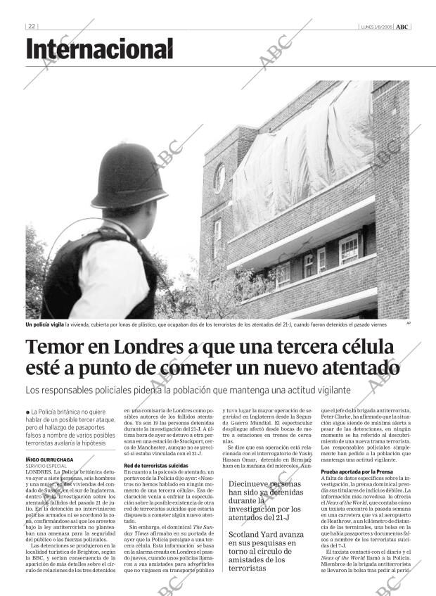 ABC MADRID 01-08-2005 página 22