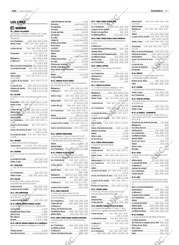 ABC MADRID 01-08-2005 página 53