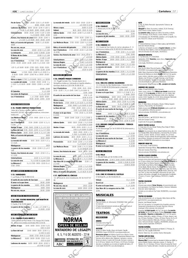 ABC MADRID 01-08-2005 página 57