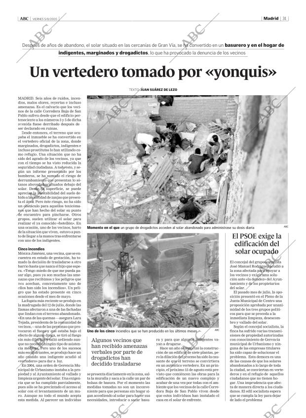 ABC MADRID 05-08-2005 página 31