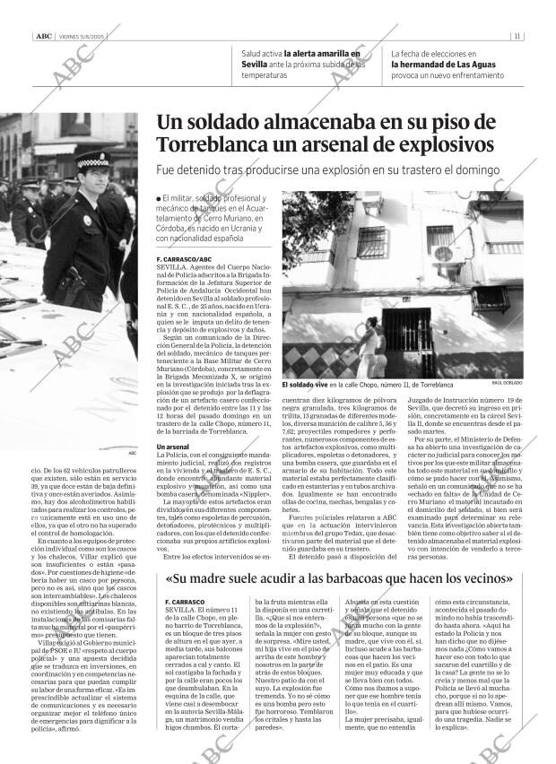 ABC SEVILLA 05-08-2005 página 11