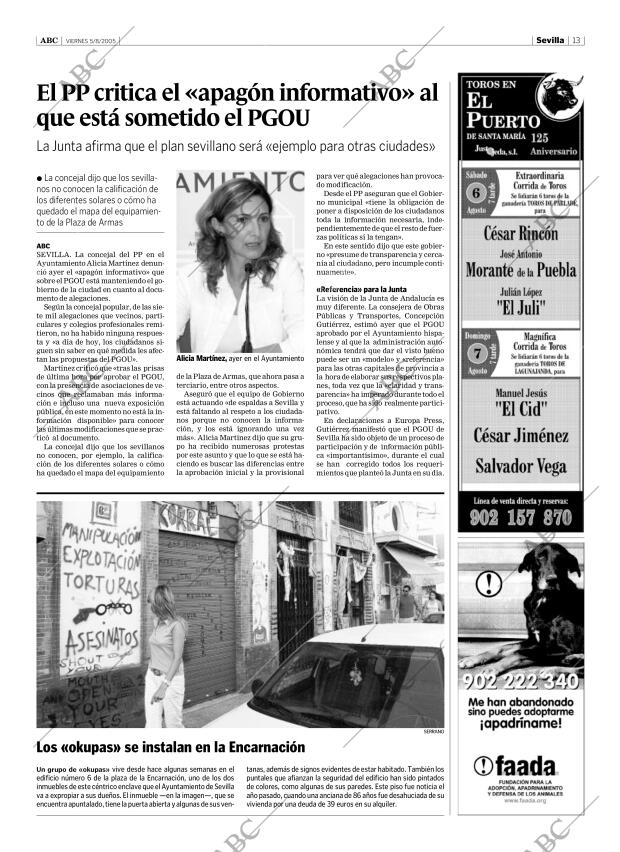 ABC SEVILLA 05-08-2005 página 13