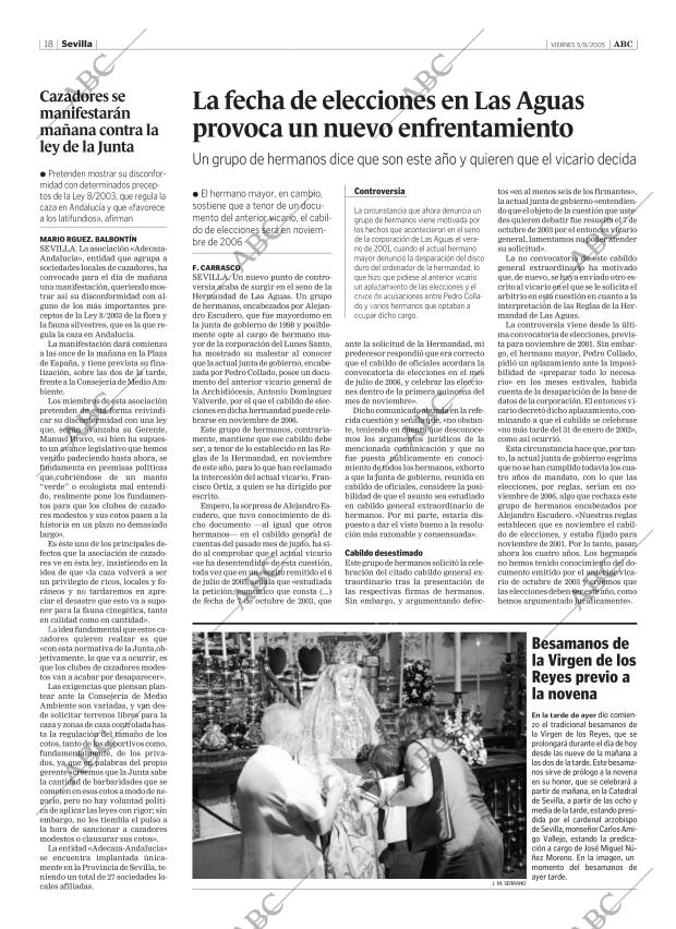 ABC SEVILLA 05-08-2005 página 18