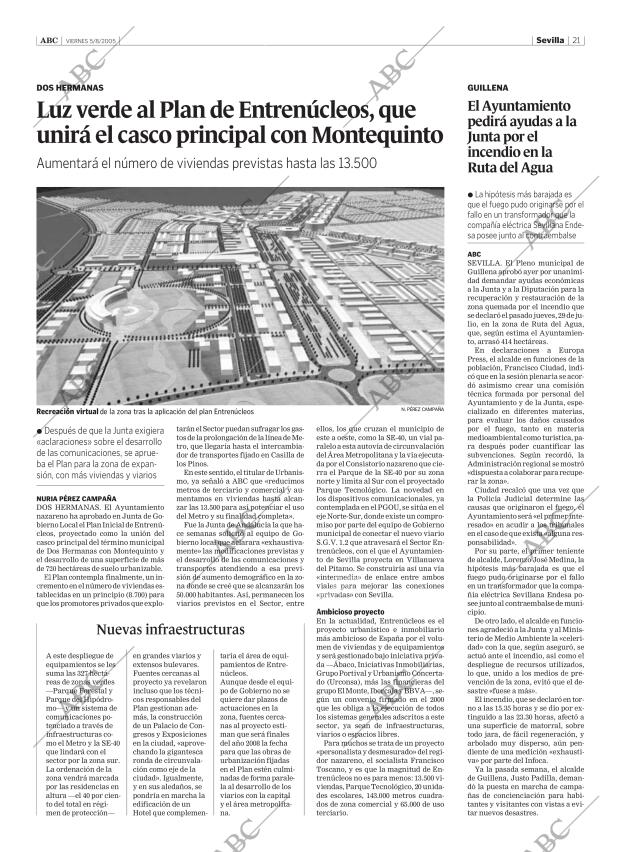ABC SEVILLA 05-08-2005 página 21