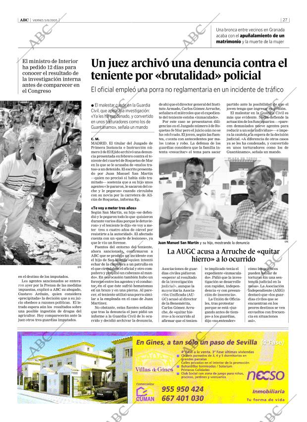 ABC SEVILLA 05-08-2005 página 27