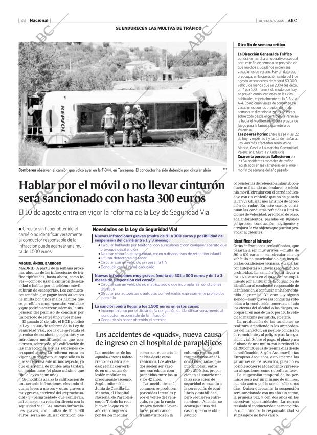 ABC SEVILLA 05-08-2005 página 38