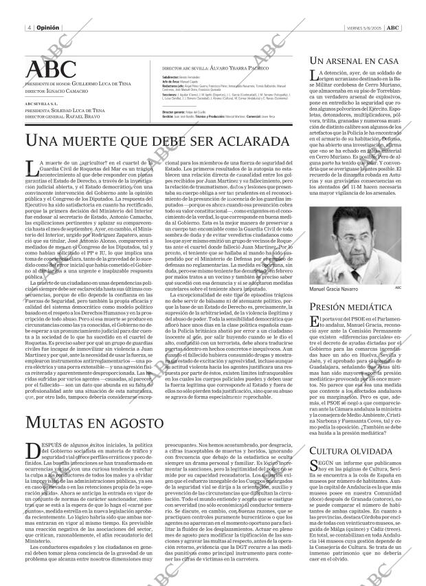 ABC SEVILLA 05-08-2005 página 4
