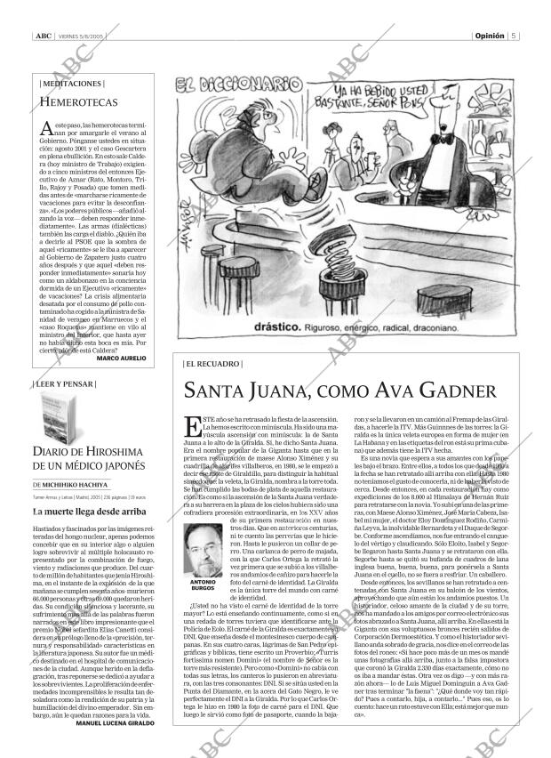 ABC SEVILLA 05-08-2005 página 5