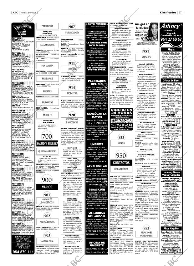 ABC SEVILLA 05-08-2005 página 67