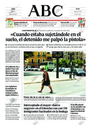 ABC SEVILLA 06-08-2005 página 1