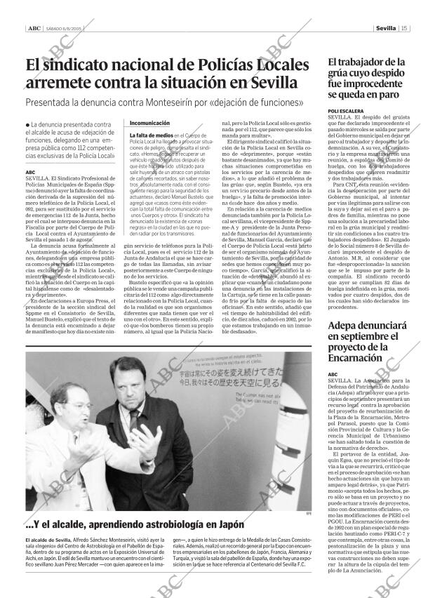 ABC SEVILLA 06-08-2005 página 15
