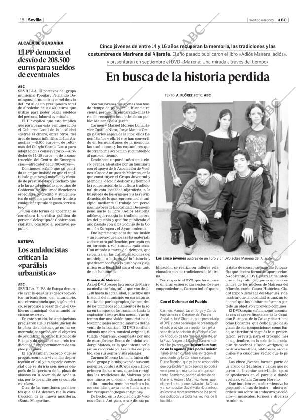 ABC SEVILLA 06-08-2005 página 18