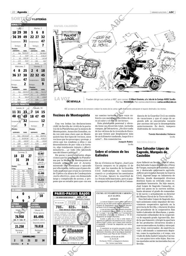 ABC SEVILLA 06-08-2005 página 22