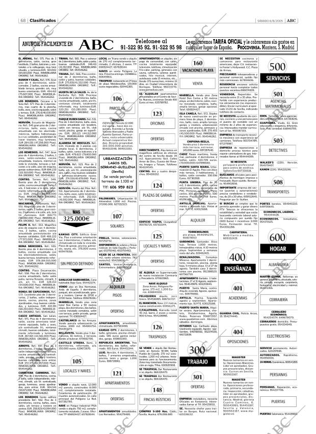 ABC SEVILLA 06-08-2005 página 68