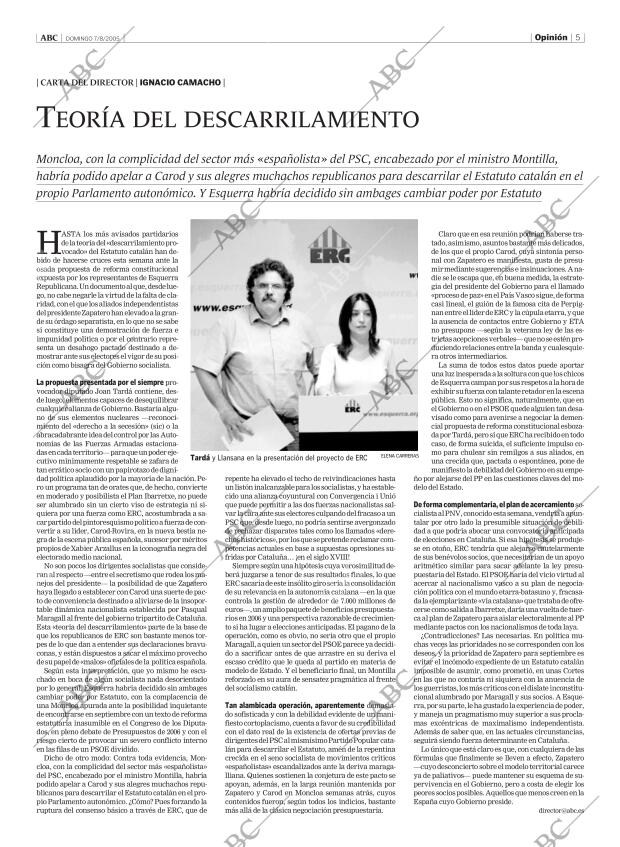 ABC MADRID 07-08-2005 página 5
