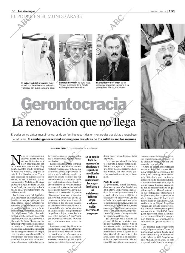 ABC MADRID 07-08-2005 página 50