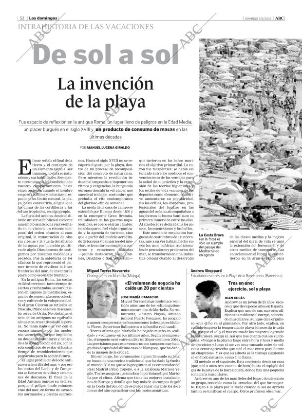ABC MADRID 07-08-2005 página 52