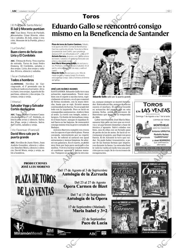 ABC MADRID 07-08-2005 página 63