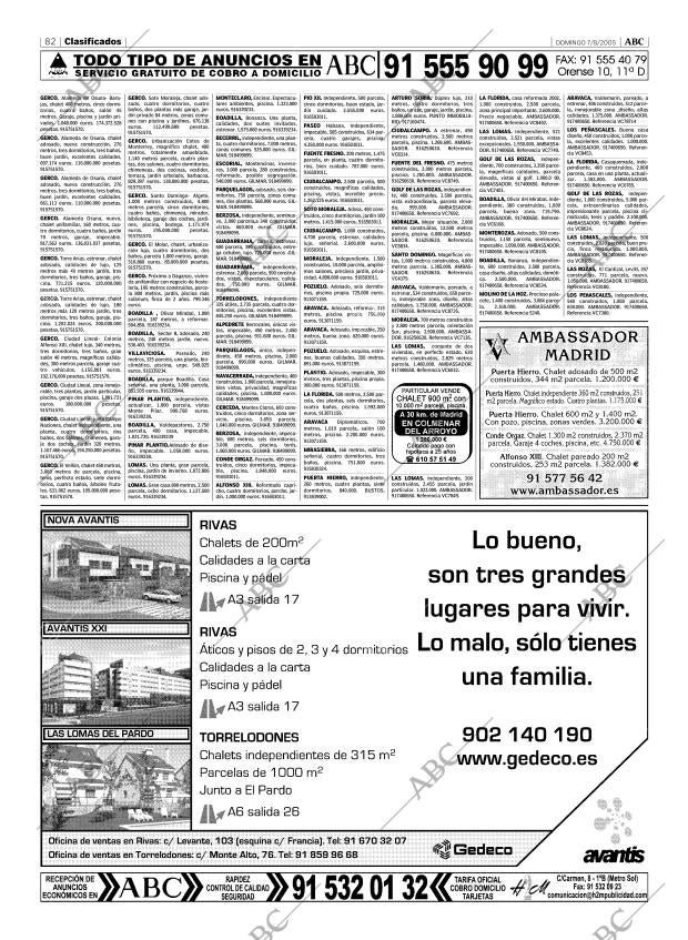 ABC MADRID 07-08-2005 página 82