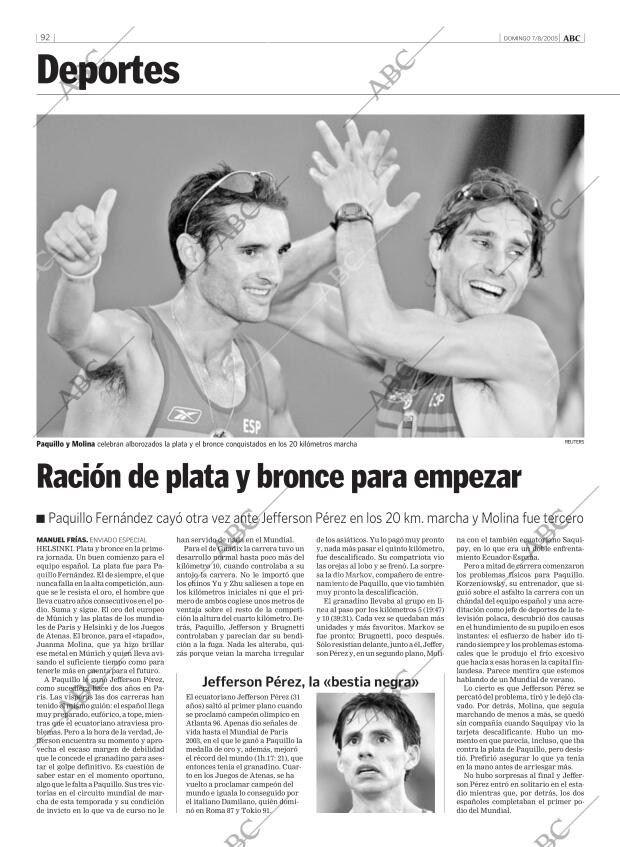 ABC MADRID 07-08-2005 página 92