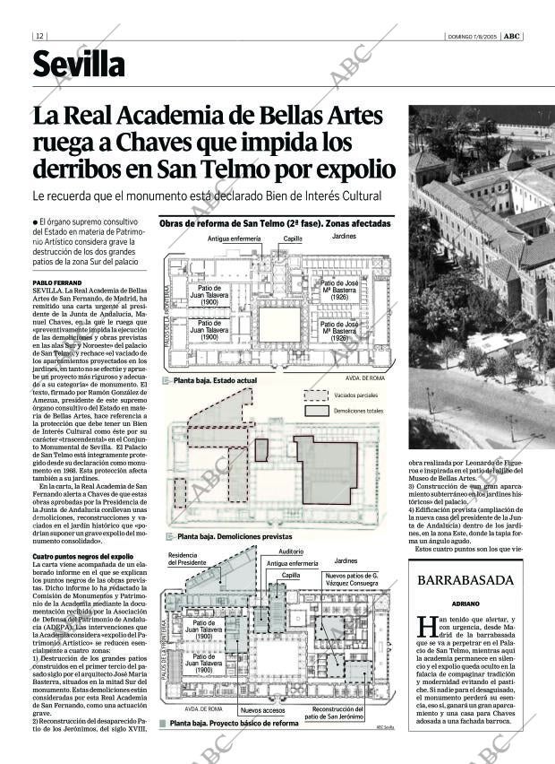 ABC SEVILLA 07-08-2005 página 12